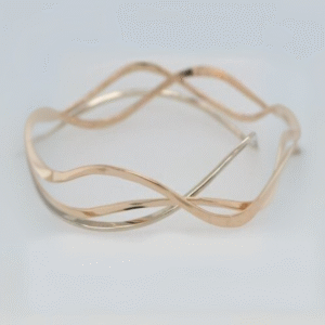 14K Signature Heavyweight Snake River Bangles