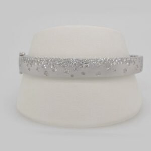 14K Confetti Diamond Bangle