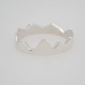 Sterling Silver Teton Layering Ring