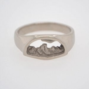 Sterling Silver Teton Cut Out Ring