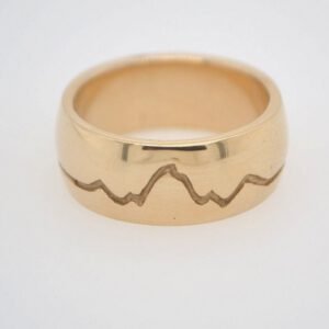 14K Yellow Gold Teton Band