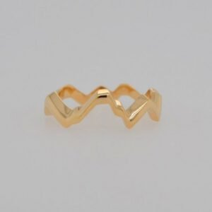14K Yellow Gold Teton Silhouette Ring