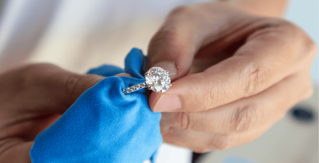 How to Clean Your Engagement Ring at Home