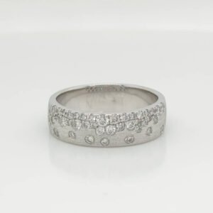 14K Diamond Confetti 5.5mm Band