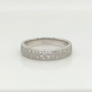 14K Diamond Confetti 4mm Band