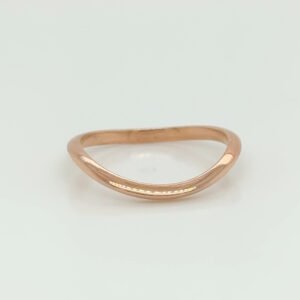 14K Curved Narrow Band